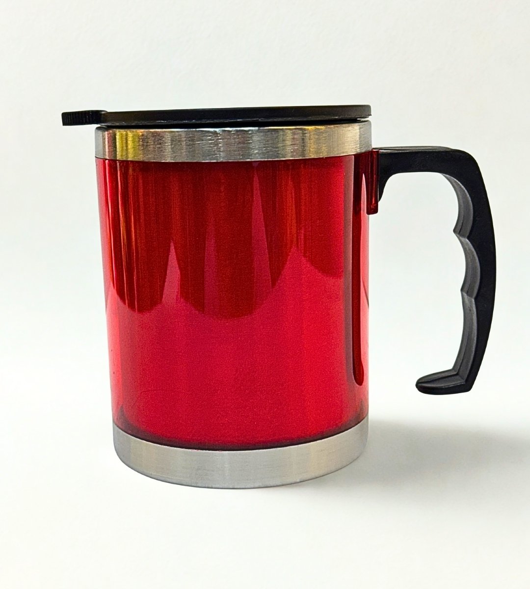 Stainless Steel Travel Mug with Handle