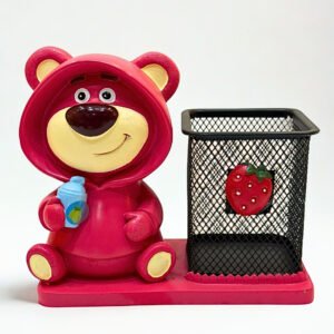 Bear Pen Holder Stand