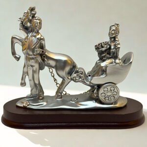 Romantic Silver Statue